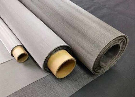100 Mesh SS316 Edelstahl-Drahtgewebe 0,5m-1m Breite Gasfiltration 0,1mm Drahtdurchmesser