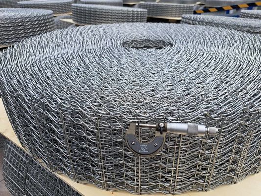 8 Line Wire Offshore Pipeline Counterweight Welded Mesh For Strengthen Concrete Layer Of Pipeline