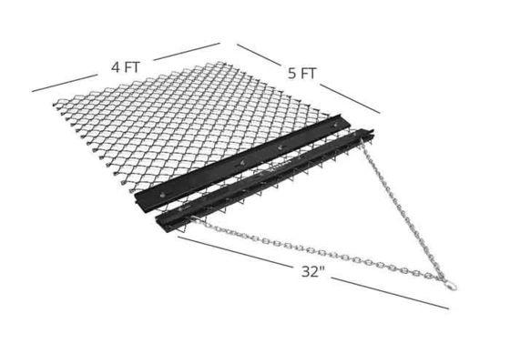 Galvanisierter Kettenverbindungszaun mit 48x60 für Kugeldämanten