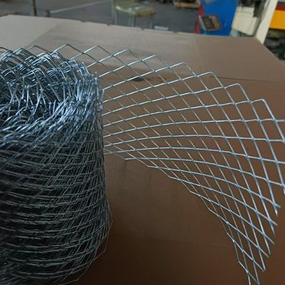 Verzinkte Stahlziegel Verstärkungsnetz 0,3 mm Dicke 15x25 mm Diamantloch