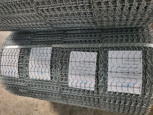 Warmgetränkte Verzinkte Beschichtung Rohrleitung Verstärktes Netz ASTM A185 Durchführungsstandards