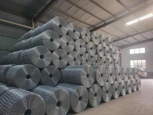 Hot Dip Galvanized Pipeline Verstärktes Netz Korrosionsschutz Schwerlast