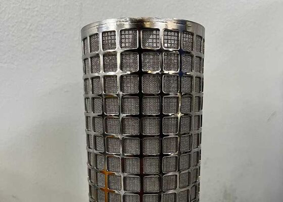 316 Mehrschichtfilterzylinder aus Edelstahl zur Filterung öliger Stoffe