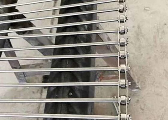 SS314 Stabiler Sinterofen Förderband 1100 Grad C Hochtemperatur