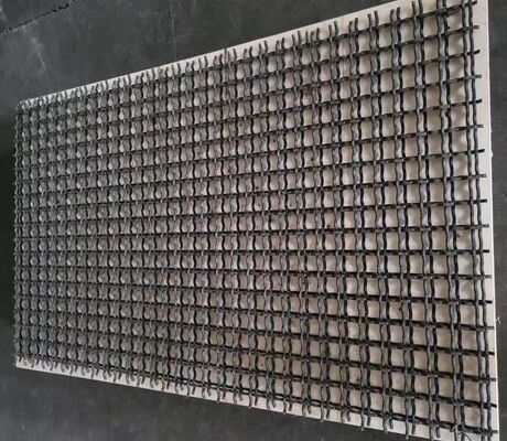 Anti-Blindgewebe, gewebtes Vibrationssieb, 870 x 1500 mm, 40 mm Öffnung, nasses, klebriges Erzpaneel