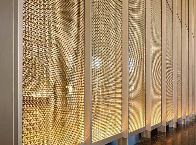 Architektonische dekorative steife Masche für Raumfach